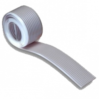 Flat cable IDC 25 conductors, gray, 1.27 pitch