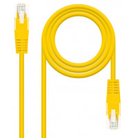 Network Cable RJ45 Cat5e U/UTP Yellow (50cm)